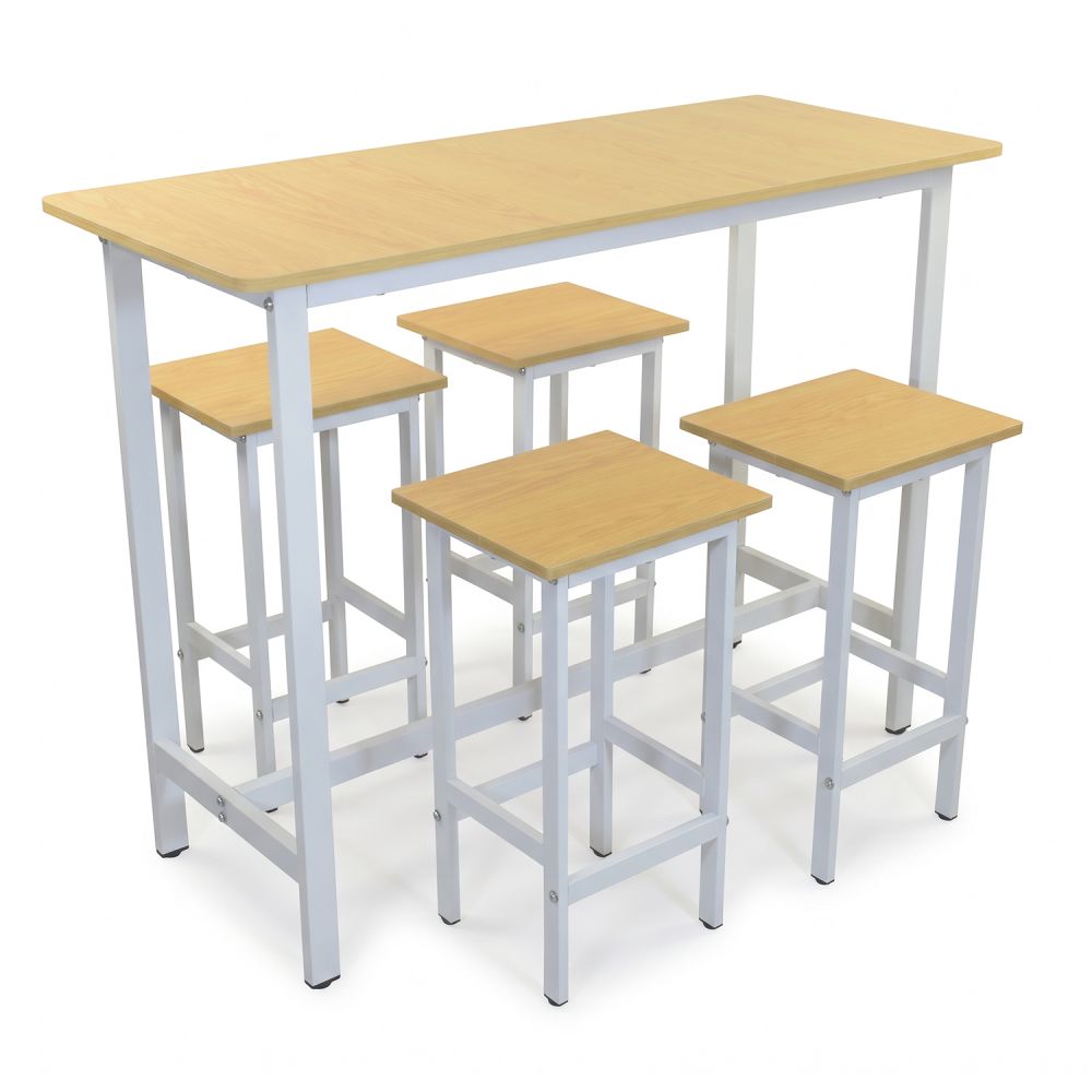 set-completo-bar-con-mesa-barra-y-4-bancos-imitacion-madera-natural-1766