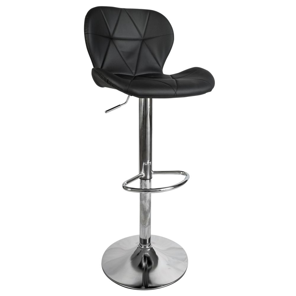 banco-para-cocina-negro-forma-rombo-326