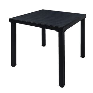 Mesa cuadrada marco metalico