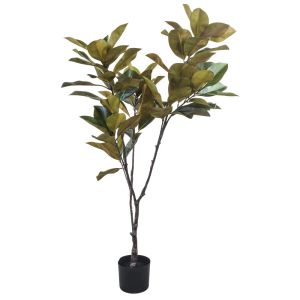 Magnolia Planta Artificial 160 CM con Base de Maceta