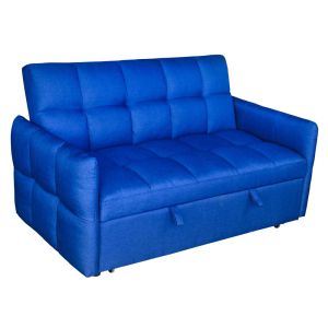 Sofa Cama Modelo Sofia Azul