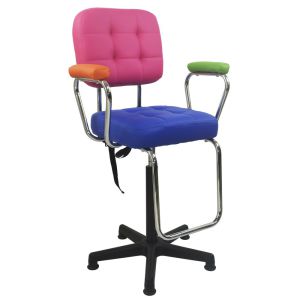 Silla Barber para Niños Colores con Cinturon de Seguridad