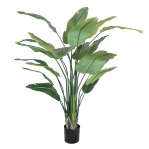 Platanillo Planta Artificial 180 CM con Maceta Base