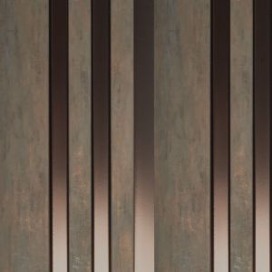 Panel Decorativo Interior para Pared Color Cafe y Café Metalico