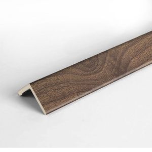 Esquinero para Lambrin Interior Color Madera Miel Oscura