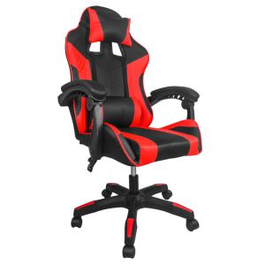 Silla Gamer color Rojo Vinipiel