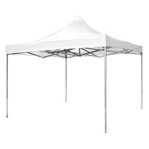 Toldo 3x3 metros Plegable Lona Blanca