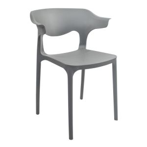 Silla Plástico Reforzado Gris