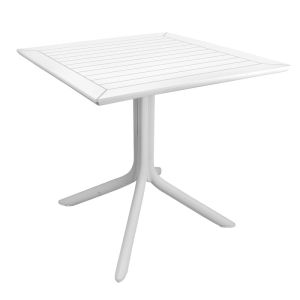 Mesa Plástico 80 x 80 cm Blanco