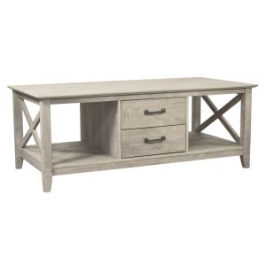 Mesa de Centro Vintage con 2 Cajones 120x60 cm