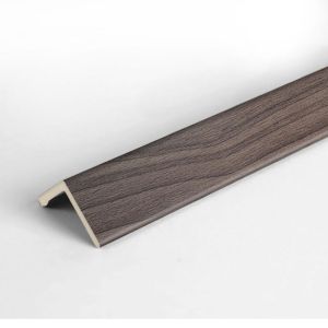 Esquinero para Lambrin Interior Color Madera Nogal