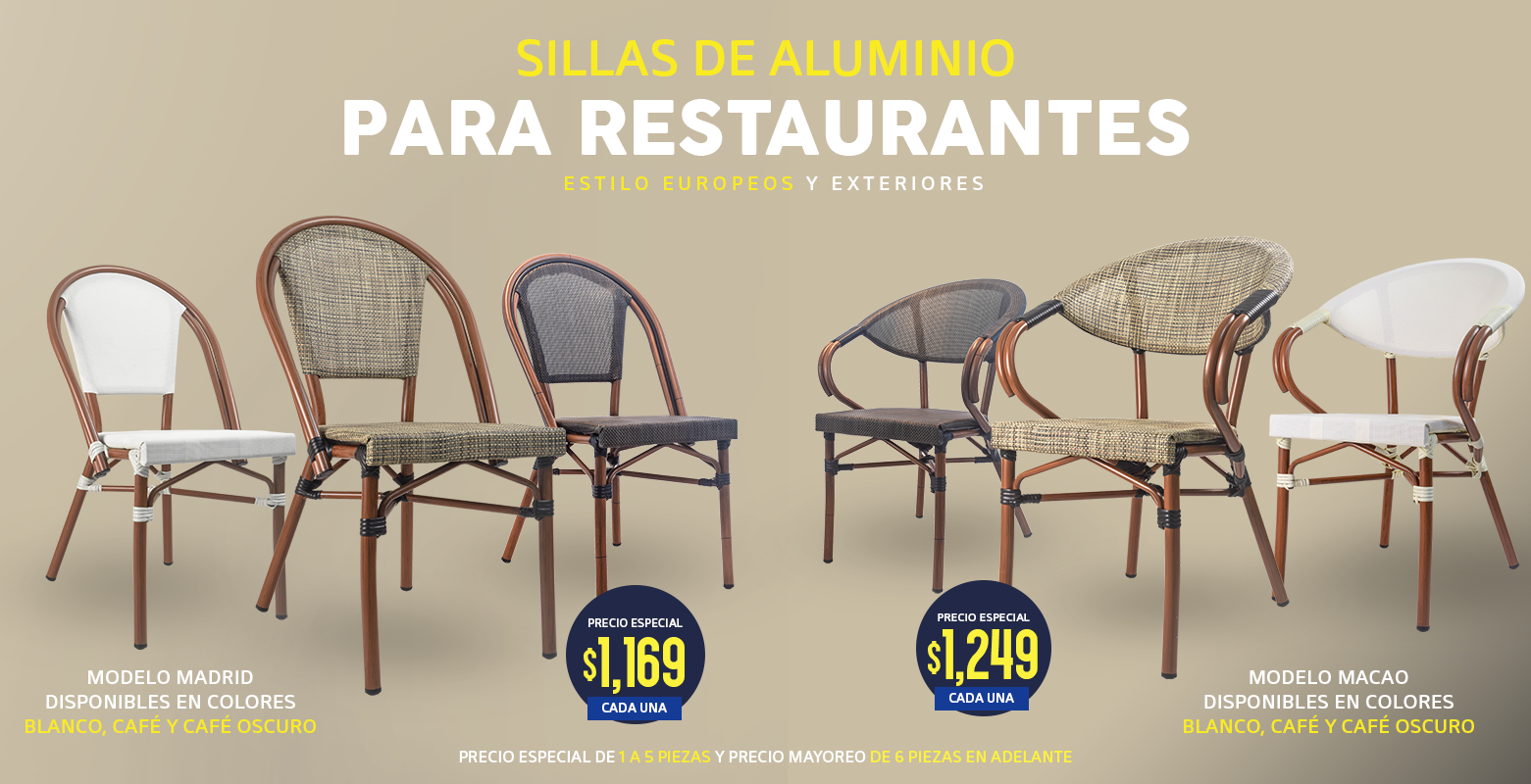 Sillas restaurante